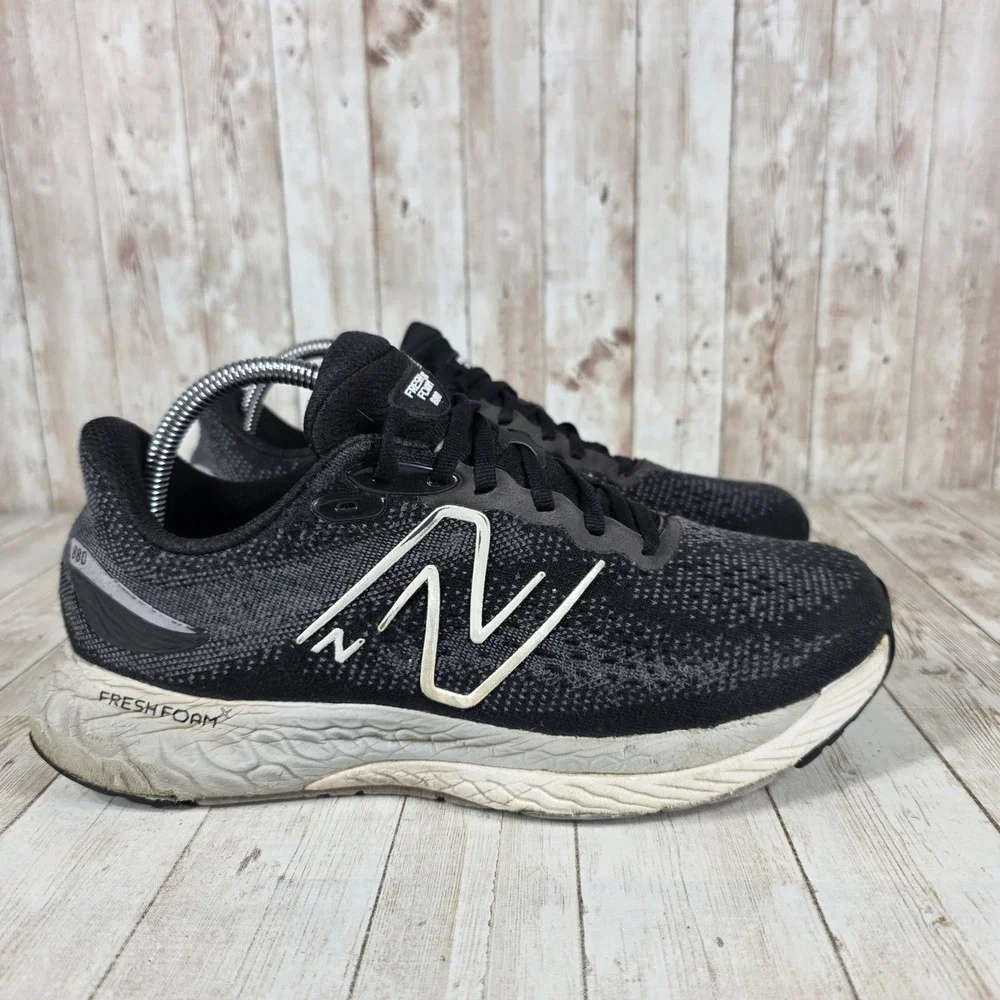 New‎ Balance 880 Fresh Foam Women Running Shoes Black Gray Size 10 Athletic